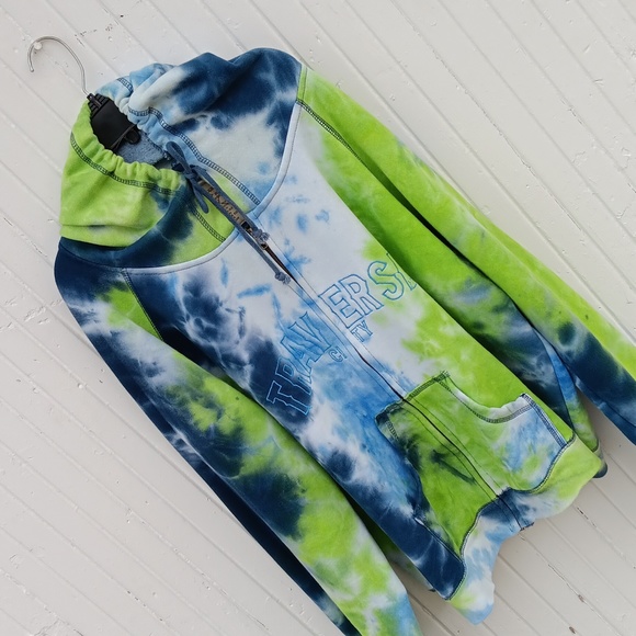 MOMENTUM PERFORMANCE OUTFITTERS VINTAGE "TRAVERSE" EMBROIDERED FULL ZIP HOODIE P - Picture 9 of 16